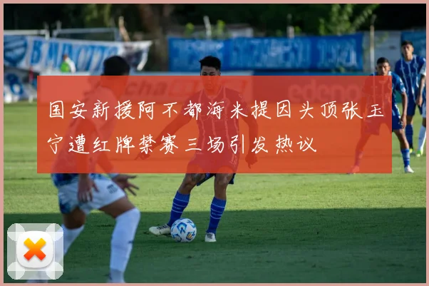 国安新援阿不都海米提因头顶张玉宁遭红牌禁赛三场引发热议